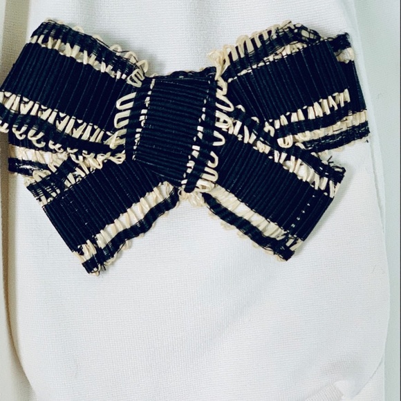 Red Valentino Beige Mini-Dress Size M - Picture 3 of 7